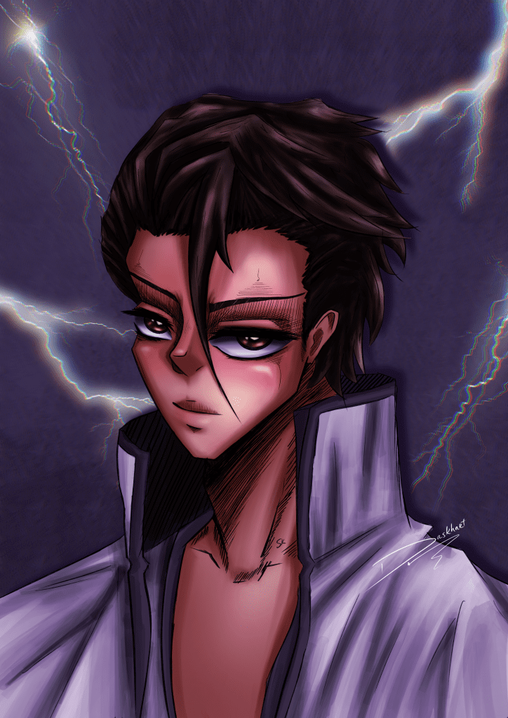 Illustration Sosuke Aizen Bleach