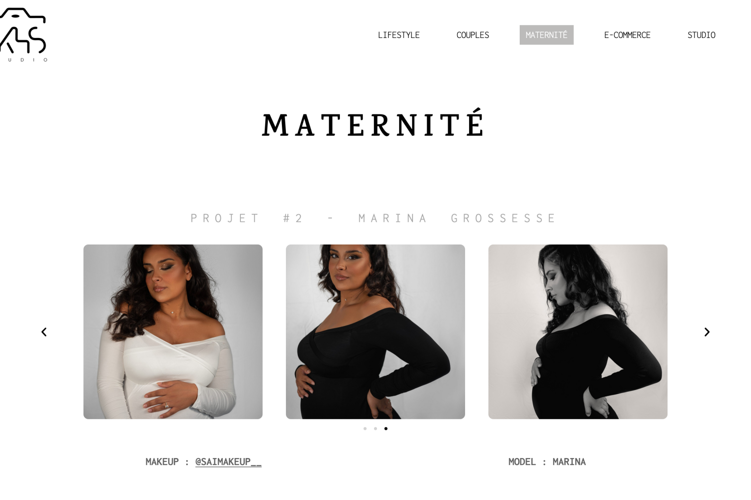 Exemplaire Page de Projets - KHS STUDIO